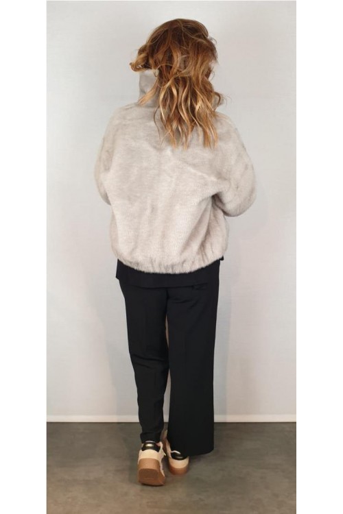 CAZADORA GIOVANNI GRIS CLARO