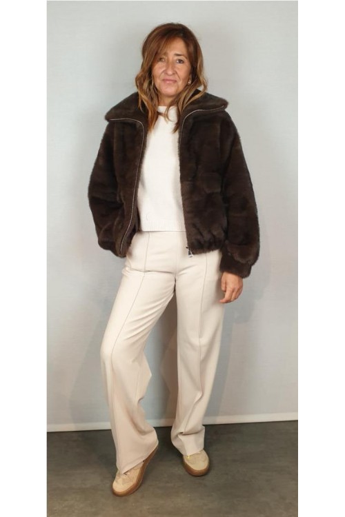 CAZADORA GIOVANNI MARRON