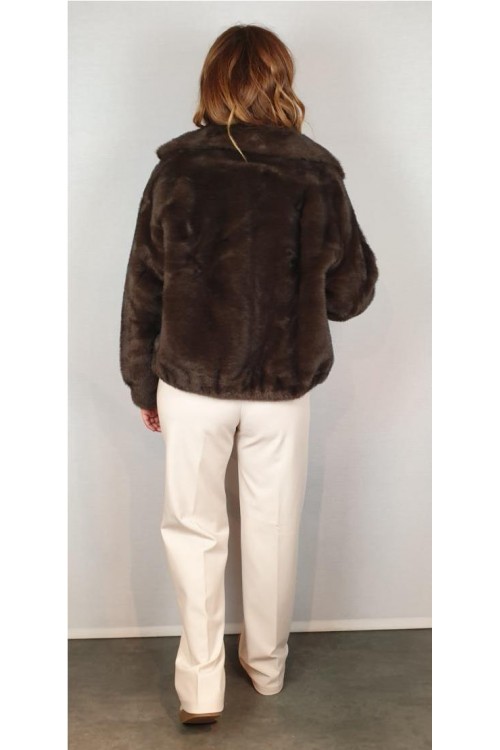 CAZADORA GIOVANNI MARRON