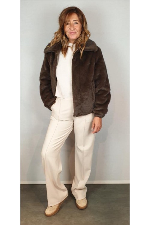 CAZADORA GIOVANNI MARRON 2