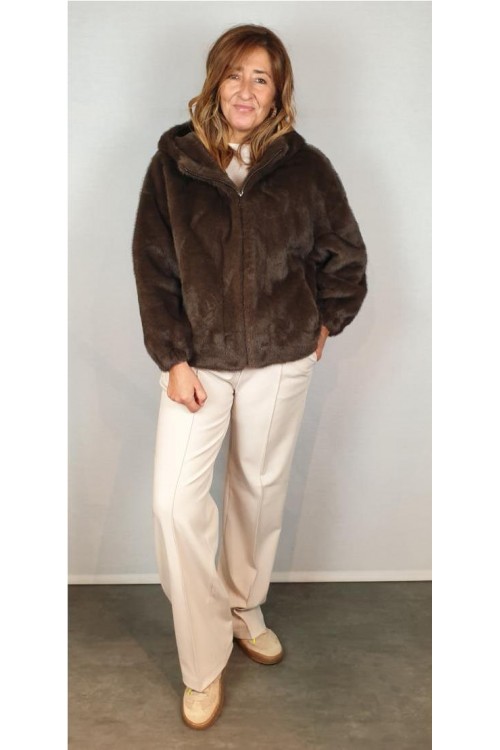 CHAQUETON GIOVANNI MARRON