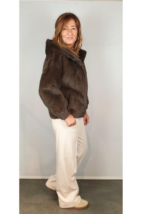 CHAQUETON GIOVANNI MARRON 2