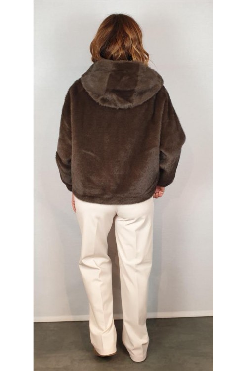 CHAQUETON GIOVANNI MARRON