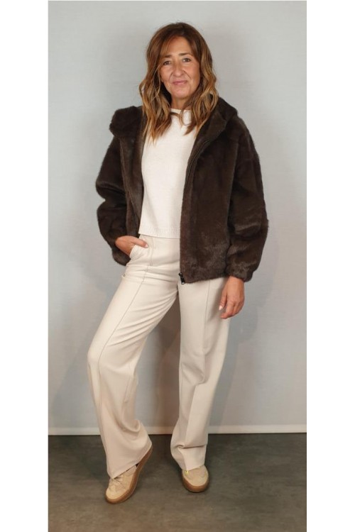 CHAQUETON GIOVANNI MARRON