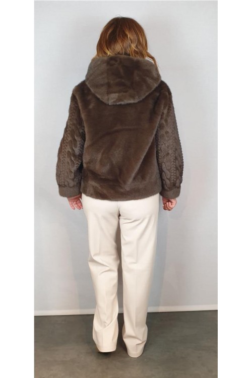 CAZADORA GIOVANNI MARRON