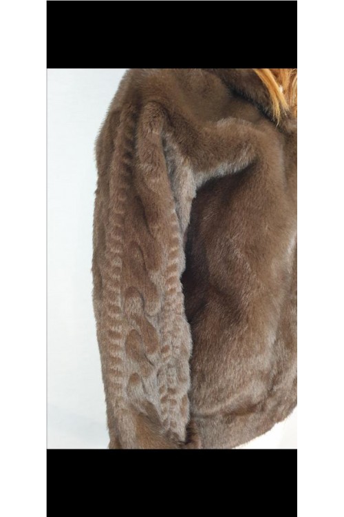 CAZADORA GIOVANNI MARRON