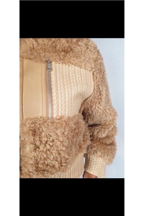 CAZADORA GIOVANNI CAMEL