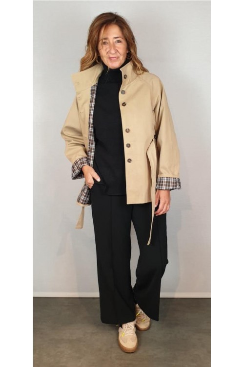 ABRIGO ARTLOVE BEIGE