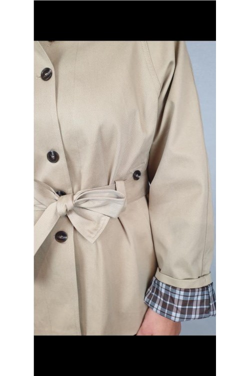 ABRIGO ARTLOVE BEIGE