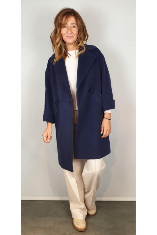 ABRIGO LENOCI AZUL MARINO