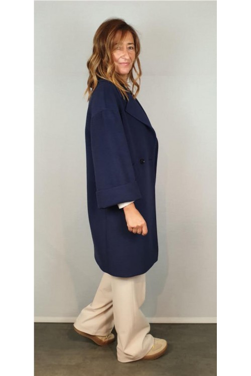 ABRIGO LENOCI AZUL MARINO