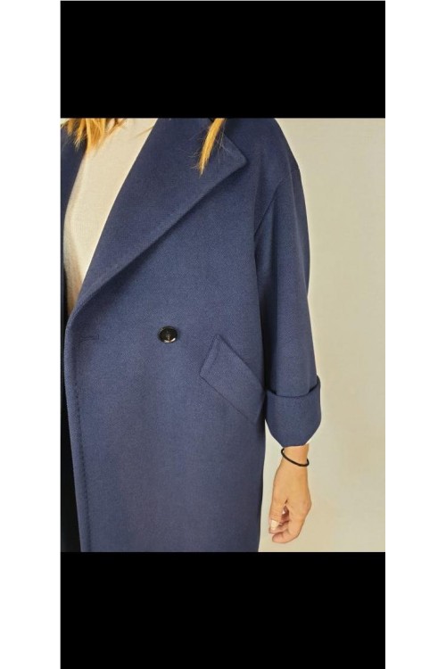 ABRIGO LENOCI AZUL MARINO