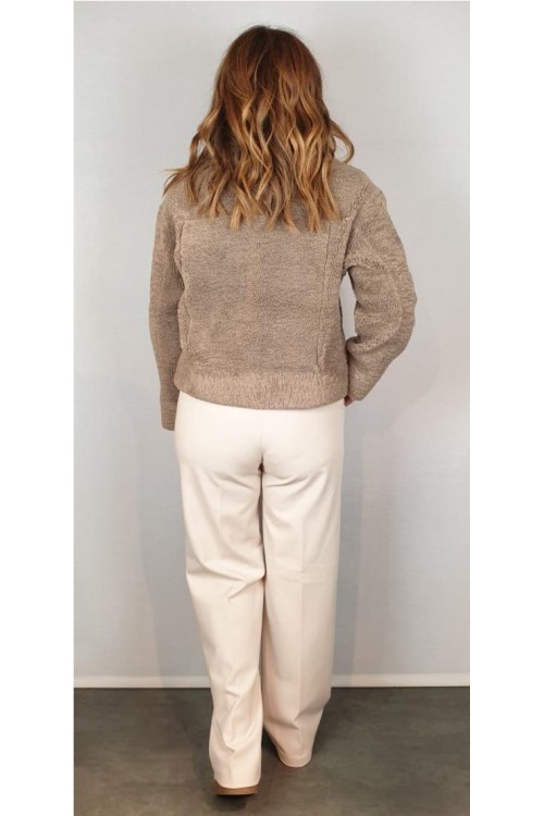 CAZADORA HELENE MARRON