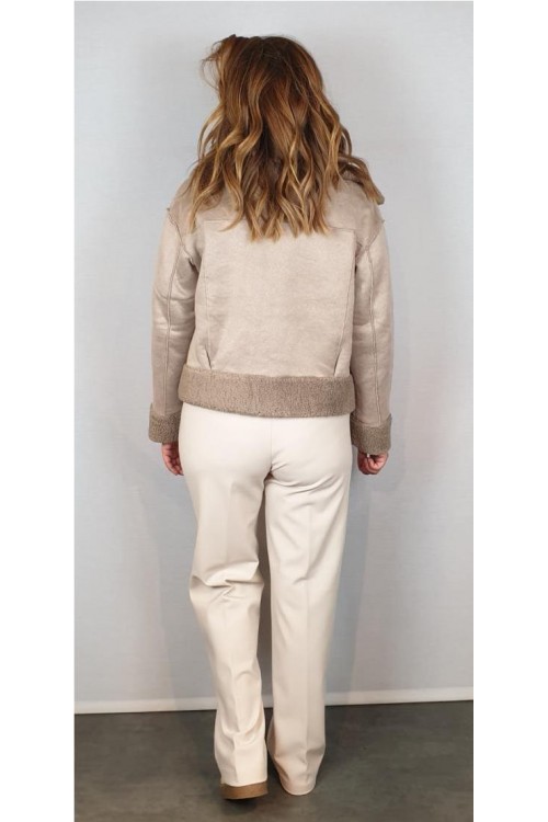 CAZADORA HELENE MARRON