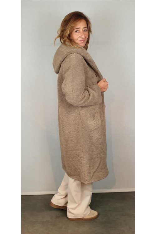 ABRIGO STUDIO NORDIC MARRON 2