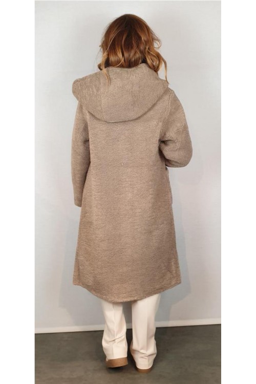 ABRIGO STUDIO NORDIC MARRON