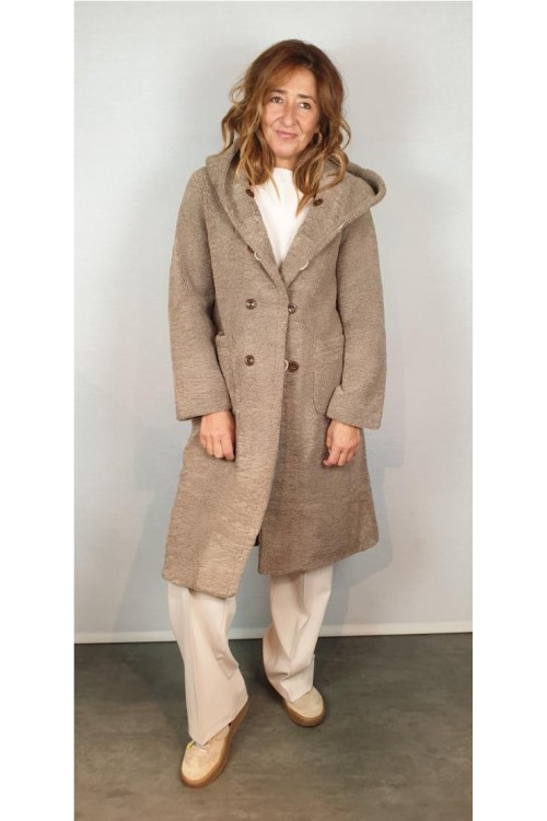 ABRIGO STUDIO NORDIC MARRON