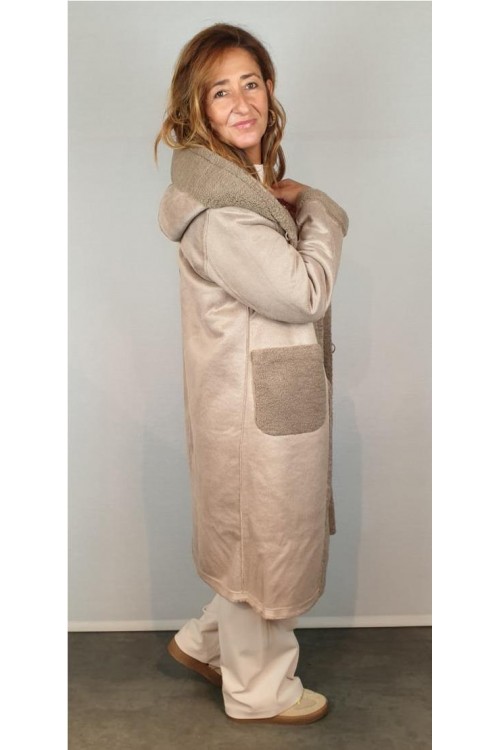 ABRIGO STUDIO NORDIC MARRON