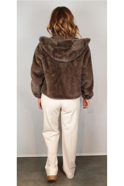 CAZADORA LEO&UGO MARRON