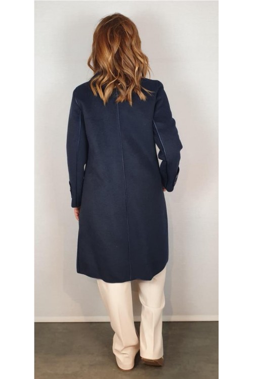 ABRIGO LIRAS AZUL MARINO