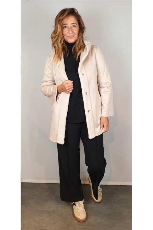 CHAQUETON LIRAS CRUDO