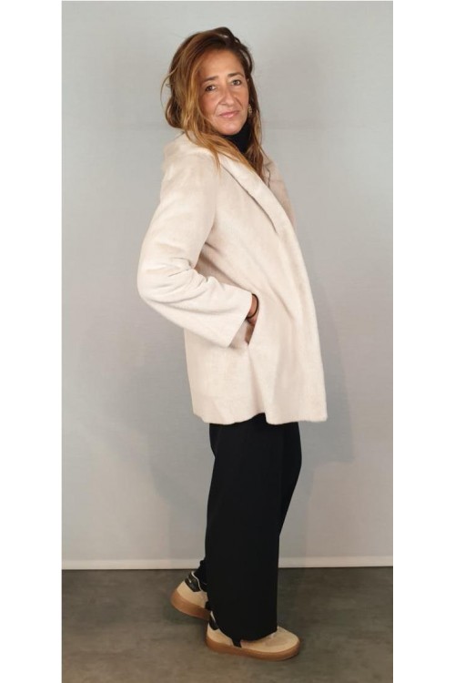 CHAQUETON LIRAS CRUDO