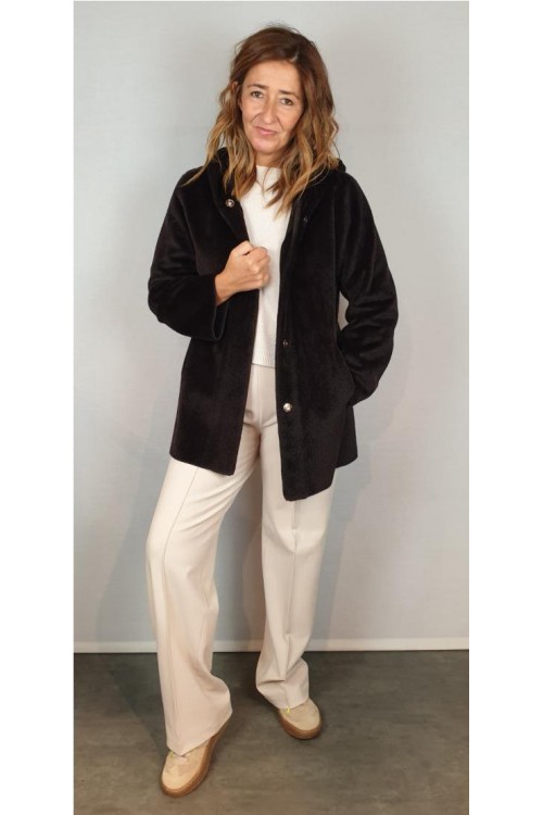 CHAQUETON LIRAS MARRON