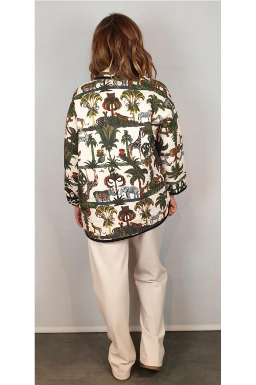 CAFTAN VOLTAIRE ESTAMPADO