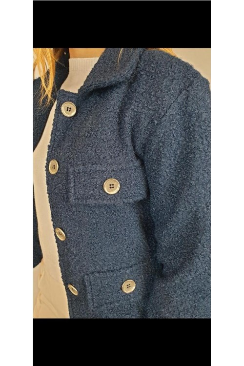 CHAQUETA VOLTAIRE AZUL MARINO