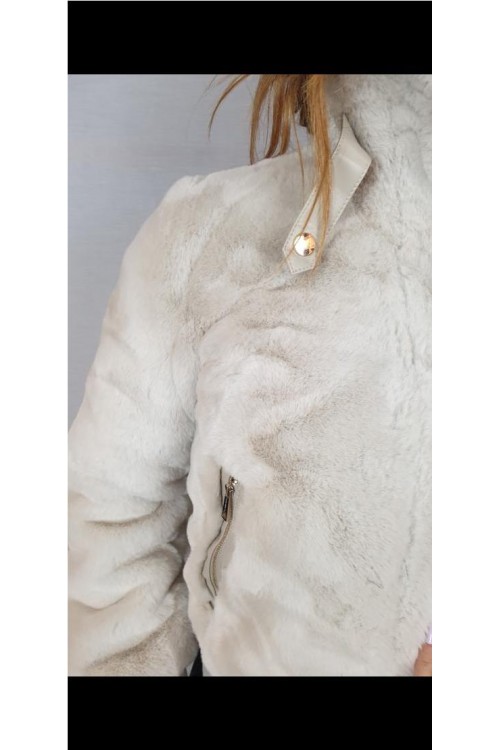 CAZADORA RINOPELLE CRUDO