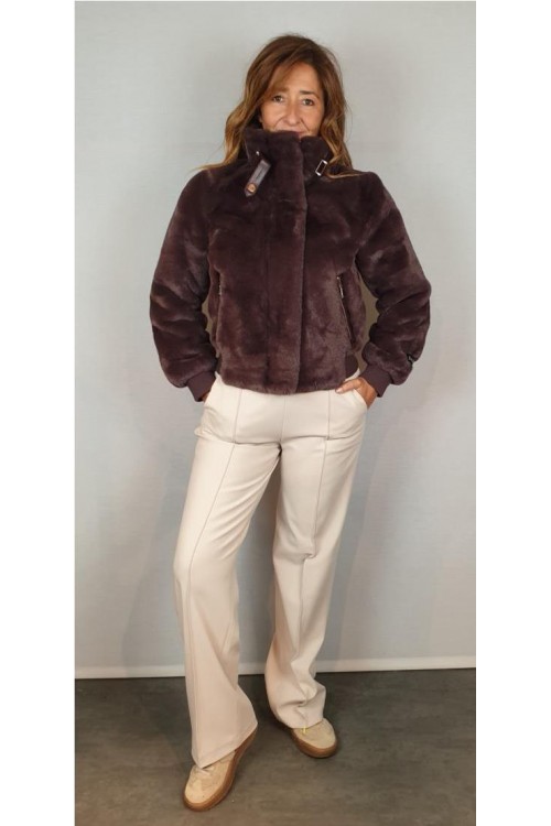 CAZADORA RINOPELLE GRANATE