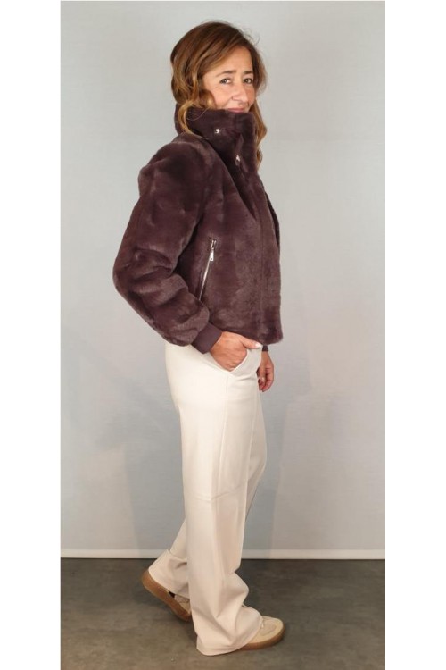 CAZADORA RINOPELLE GRANATE