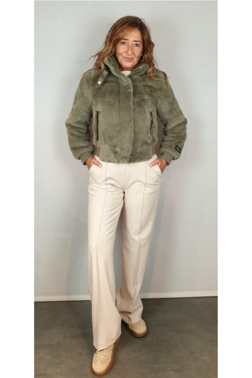 CAZADORA RINOPELLE VERDE