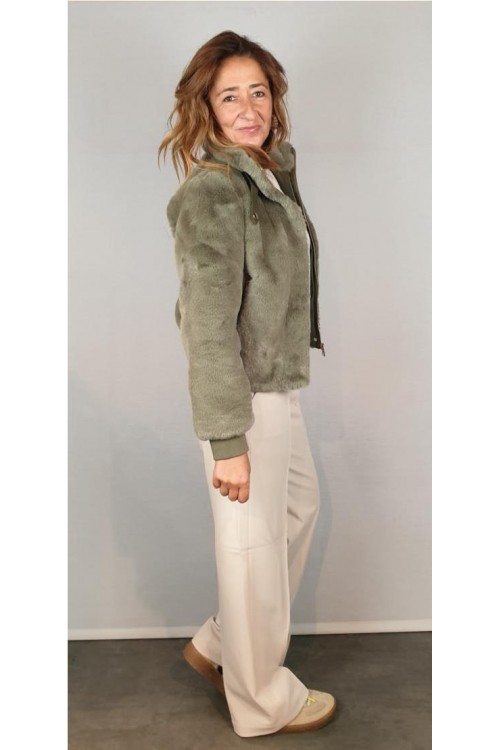 CAZADORA RINOPELLE VERDE