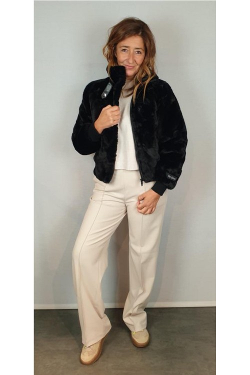 CAZADORA RINOPELLE NEGRO