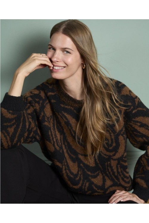 JERSEY SURKANA MARRON