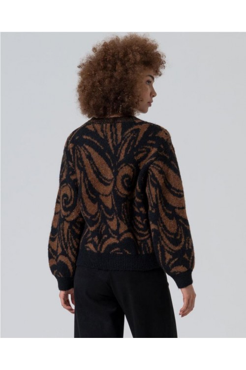 JERSEY SURKANA MARRON