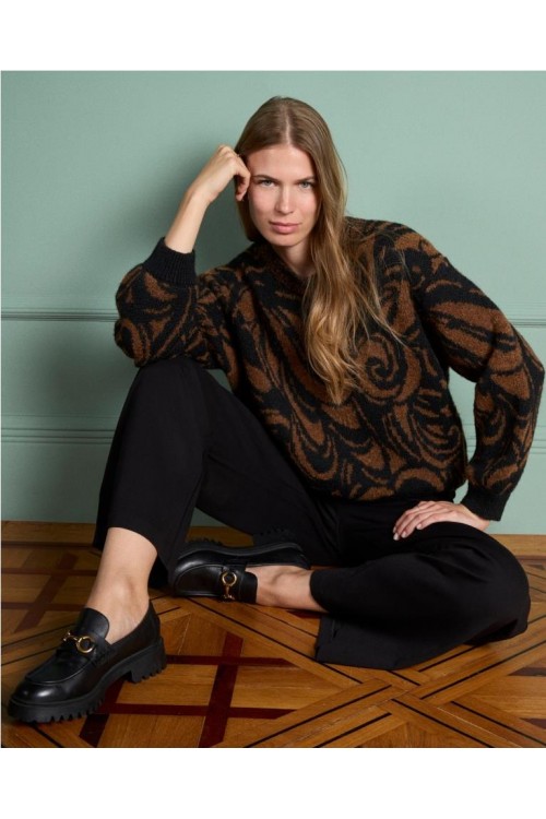 JERSEY SURKANA MARRON