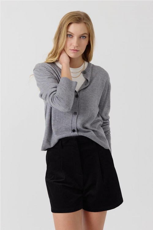 CHAQUETA ARTLOVE GRIS CLARO 2