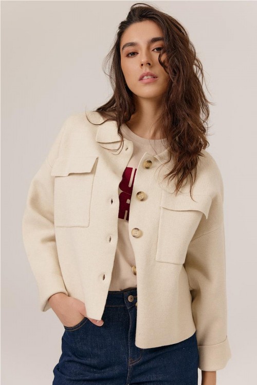 CHAQUETA ARTLOVE BEIGE
