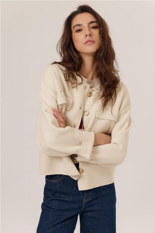 CHAQUETA ARTLOVE BEIGE