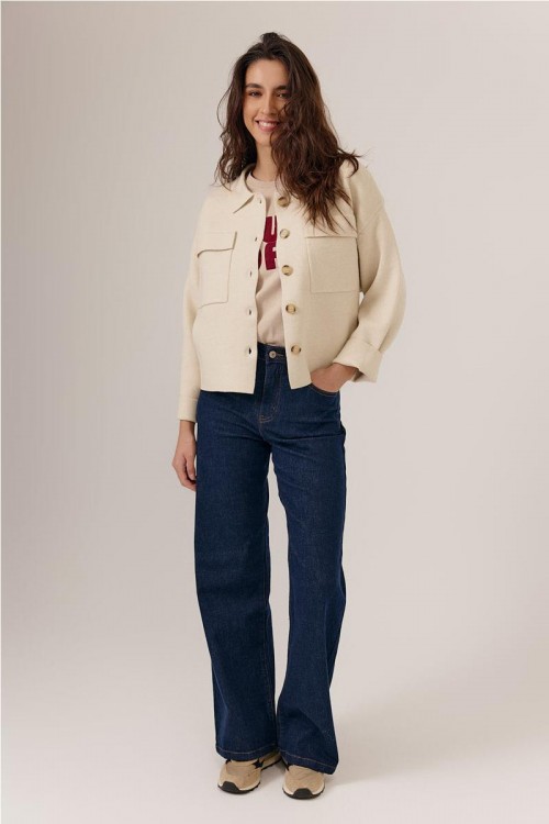 CHAQUETA ARTLOVE BEIGE