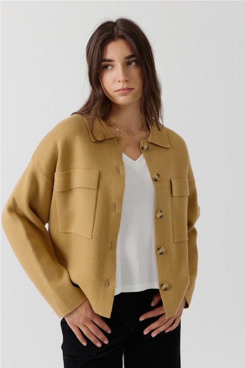 CHAQUETA ARTLOVE CAMEL