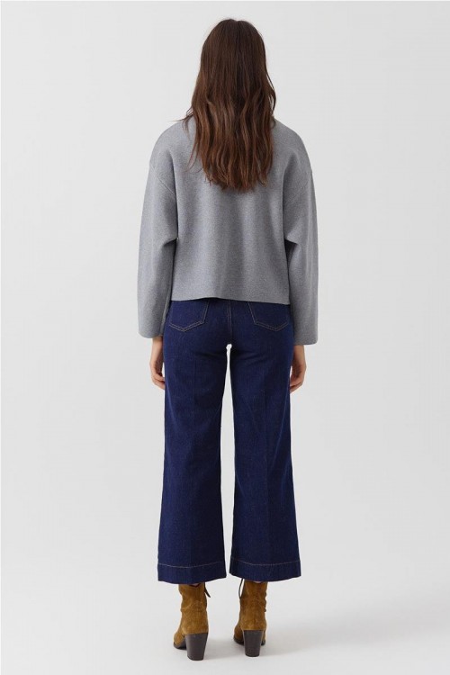 CHAQUETA ARTLOVE GRIS CLARO