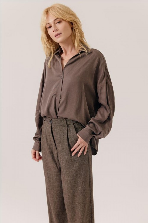 CAMISA ARTLOVE MARRON