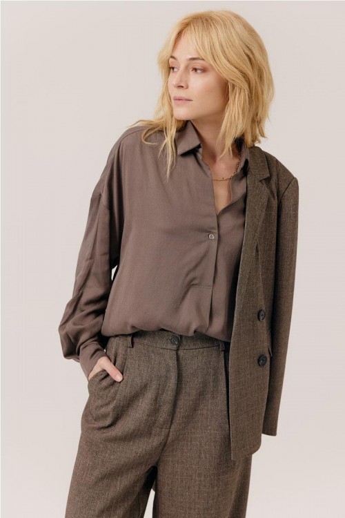 CAMISA ARTLOVE MARRON 2