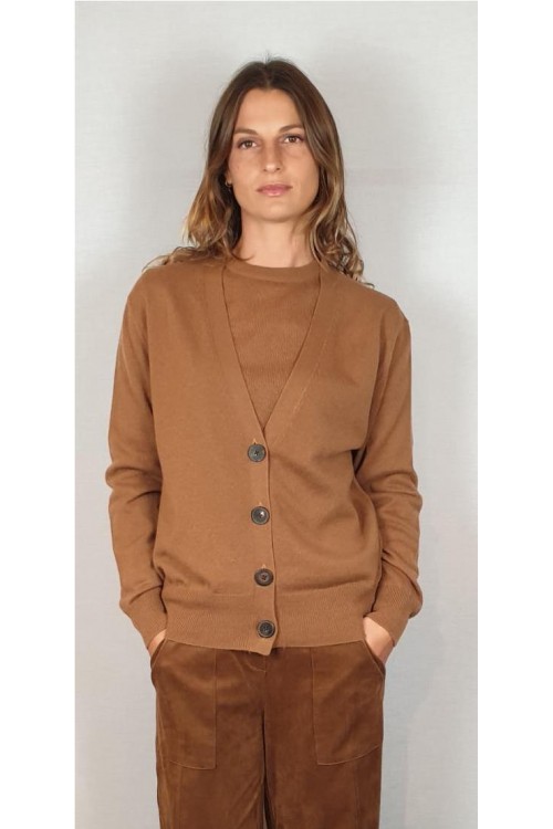 CHAQUETA APOIL CAMEL