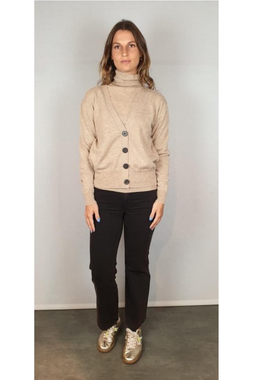 CHAQUETA APOIL TOSTADO