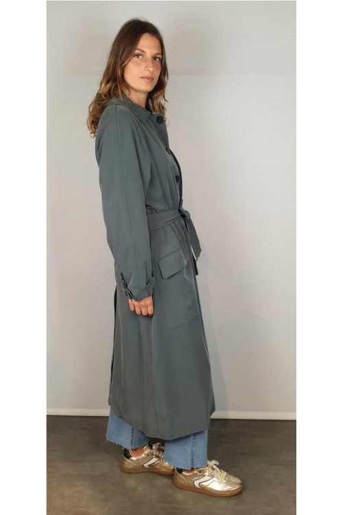TRENCH ARTLOVE GRIS CLARO