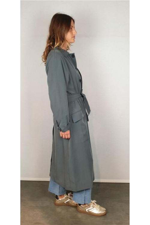 TRENCH ARTLOVE GRIS CLARO